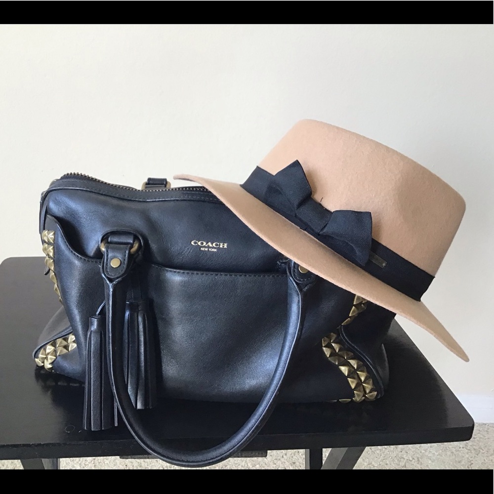 Rare studded coach purse